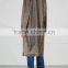 Wholesale Ladies Apparel Leopard Print Tonal Brown Transparent Rubberised Raincoat(DQE0374C)