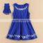 2015 Summer New Arrival in Stock Young Children Dress 100% Cotton Baby Girls Dresses