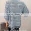 Men Sweaters 2017 Crew Neck Collar Ribbed Trim Custom Knitted Sweaters