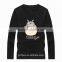 Cartoon design long sleeve printing t shirt for men