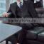 OEM Wholesales Men Wear Uniform Black Fashion Mens Office Suits