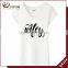 Women's Summer Lady's T-shirt Bride Rhinestone Decoration Tank Tops Shirt for Wedding TS001