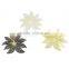 Natural Freshwater Shell Beads Flower custom beads engraved custom custom engraved metal beads