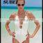 One-Piece new black white Lady fashion swimwear