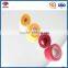 Reusable colorful back to back hook and loop