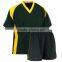 Green with yellow fashion Basket Ball Uniforms Made with 100% polyester Fabric