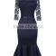 Women's 1950s Retro Cocktail Party Swing Dress Plus Size Best Material