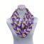 Chic New Orleans Party Mardi Gras Infinity (Forever Circle) Scarf