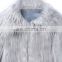 Good Quality Grey Long Coat Women Winter Faux Fur Coat