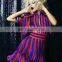 2017 Summer Female Clothing Wholesale Short Sleeve Red Tassels Casual Dresses