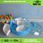 Novelty Fan shape Two layers L Candy Plastic Container