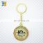 gold plating custom metal key chain with your own design