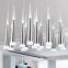 Modern Aluminum Chrome Pendant Light with 3 Lights