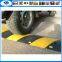 rubber road bump parking lots and parking garages  for road safety