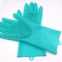 Kitchen Silicone Kitchen Oil Funnel Dish Cleaning Gloves