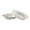 Disposable Oval Bowls: 32 OZ. Compostable Heavy Molded Fiber Oval Bowl SS-SBB832