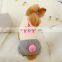 Winter Dog clothes pet apparel lamb Fleece coat Cat Birthday party clothes