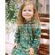 Spring Summer Baby Girl Dress Green Fox Toddler Girl Long Sleeve Dress