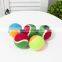 Unique Spiky Teeth Pet Dog Stress Treat Tennis Ball Squeaky Red Rubber Tugging Toys For Dog
