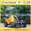 Chinese Hysoon HY200 miniloader, 4wd articulated mini wheel loader multifunctional