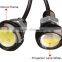 White 9w LED Eagle Eye Bumper DRL Fog Light Motorcycle Light Daytime Running DRL