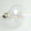New Design Big Glass Cover LED Filament Bulb R125 E27 E40 Base 4w 6w 8w