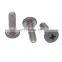 nickel plated small machine screws with pentalobe drive flat head