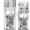 Automatic Three Heads Pneumatic 3 In 1 Sachet Pouch Packing Machine with Date Printer Eyemark Sensor