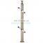 Foshan PEMCO Factory adjustable stairs glass side mounting baluster
