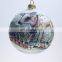 100 mm Handmade decorative Christmas tree ornament hanging glass ball