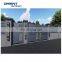 For home security  easy installation free maintenance aluminum boundary wall gate