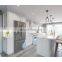 North American Modern Oak Solid Wood Kitchen Furniture Pantry Storage Island White Kitchen Cabinets