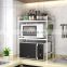 Stretchable Spice Rack Holder Microwave storage rack Kitchen Home microwave oven storage shelf