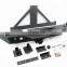 Rear bumper with Tire rack For Jeep Wrangler 2007+ offroad 4x4 accessories