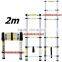 2m Aluminium telescopic ladder