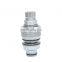 Free fit 6680018 6679837 Male and Female thread 46 mm Flat Face Quick Connect coupler for skid steer loader