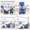 HWJB200 2CBM concrete mixer mounted truck 4x4 wheel drive self loading truck mixer concrete