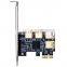 Hot Sale Pci-e Usb3.0 Riser Card 1x To 16x 1 To 4 Usb3.0 Slot Multiplier Adapter Card