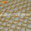 Brass color hot selling stainless steel welded ring mesh