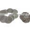 20 50 micron stainless steel  Round mesh metal filter screen filter disc