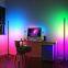 2PCS Computer TV Voice-Activated Pickup Rhythm Light Music Sync Color Changing RGB Led Strip Built-in Mic,Bluetooth App Control LED Tape Lights with Remote (Multi-Colored）