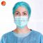 Wholesale disposable face mask blue triple mask tapabocas with filter