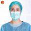 Wholesale disposable face mask blue triple mask tapabocas with filter