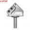 SKE Router bit 90 degrees V shape router bit Disposable Carbide inserts wood Router bits for Spiral planing CNC machines