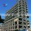 2020 WZH Prefab Multistory Steel Structure Hotel building Custom high-rise Steel Structure car parking apartment shopping mall