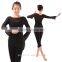 Latest Lyrical Ballet Costume Mesh Top with Flare Sleeves Match Any Leotards