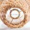 Unique Boho Decor Woven Lamp Shade, Handmade Rattan Farmhouse Chandelier | Wicker Light Fixture vietnam cheap wholesale