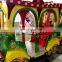 Closed train cabin Cheap electric track train for shopping mall