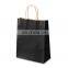 Eco Reusable Hard Extra Large Fast Food Packaging Takeaway Apple Custom Logo Twisted Handle Kraft Paper Bag