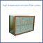 High temperature resistant and efficient air filter screen